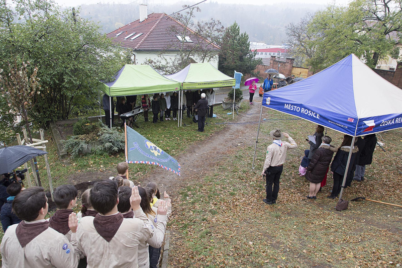 Oslavy výročí republiky 100 let Rosice 27. 10. 2018 (HO)